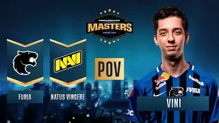 CS:GO - PoV - VINI - FURIA vs. Natus Vincere - DreamHack Masters Spring 2021 - Quarter-final