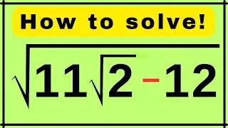 Japanese | Nice Algebra and Nested Square Root Problem | Brain Buster Math | Can you solve this?