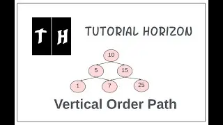 Binary Tree - Vertical Order Path | Medium