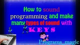 How to make sound program in C programming || Generate any types of sound like bell, tons, music