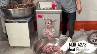 MJR European-style meat grinder