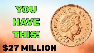 1998 UK One Penny Worth $27 Million? | Elizabeth II Rare Coin Value!