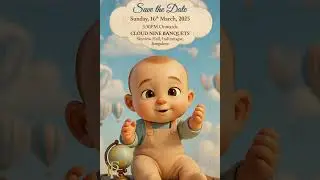 Digital Kids Birthday Invite | Adventure Travel Theme | Luxury 2nd Birthday eCard