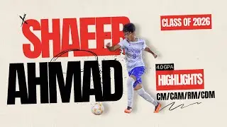 Shaeer Ahmad (2026) | Dribbling/Set Pieces | Soccer Highlight Video | Junior Season | CM/CAM