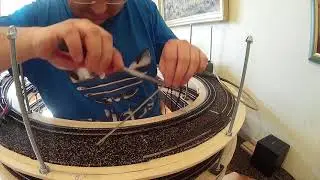 Modeleisen Bahn (Bau meiner Anlage) Tutorial Flexgleis verlegung M&auml;rklin K-Gleis