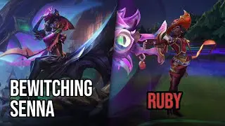 Ruby Bewitching Senna Skin | League of Legends | Chromas Skin