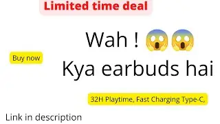 Boult Audio AirBass Propods X TWS Earbuds, 32H Playtime, Fast Charging Type-C