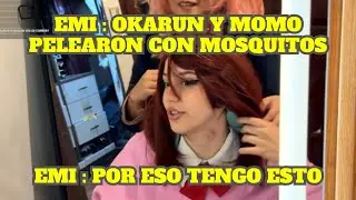 EMIKUKIS MUESTRA QUE GLOGLOKARUN Y ELLA PELEARON CON MOSQUITOS