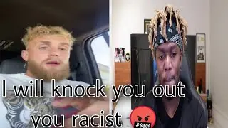 Jake Paul reacts to KSI being racist in sidemen video
