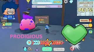 HUNTING GIANTS LEGENDARY AND PRODIGIOUS | ROBLOX COLLECT ALL PETS