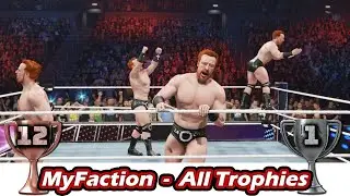 WWE 2K25 (PS5) - MyFaction (Все трофеи)