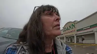 Shopping for camping things
