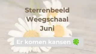 Weegschaal &bull; Juni &bull; Licht ontvlambaar 🔥 Kansen 🍀 Tarot Orakel Reading