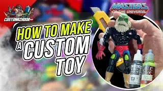296 - How to make a CUSTOM TOY, tutorial, diy, motu origins