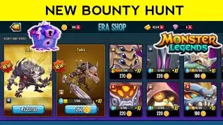 New Bounty Hunt and Metro Era Dawn Chest is Back in Monster Legends