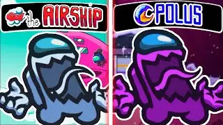 Among Us Hide N Seek (POLUS Map & AIRSHIP Map) - Hider Gameplay - Seeker Gameplay