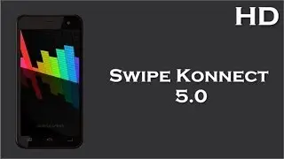 Swipe Konnect 5.0 comes with 1.3 GHz Quad Core Processor, 1GB RAM, 1950 mAh Battery, Android 4.2