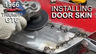 1966 Triumph GT6 - Part 39 - Door Skin