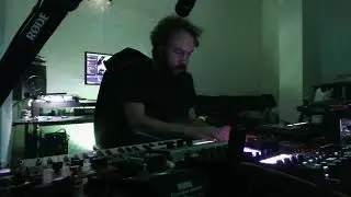 ASM Hydrasynth through T-Rex Replicator tape delay fun with Exquis controller