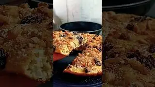 Pastel de manzana y frutos secos #reels #recipe #pastel #manzana