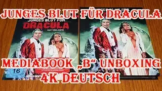Junges Blut f&uuml;r Dracula Blu-ray Mediabook Unboxing | 4K | deutsch | Count Yorga Vampire