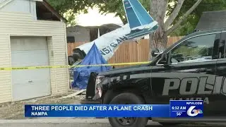 Three People are Dead After a Plane Crash