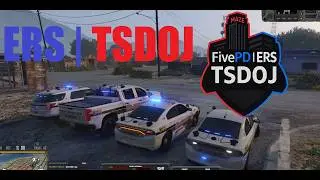 ERS | TSDOJ: Traffic stop west Joshua Rd leads to pursuit, Sandy Shores (long)