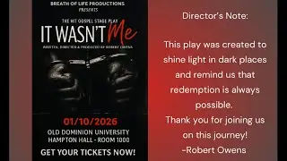It Wasn't Me- Stage Play