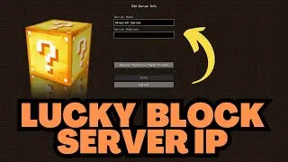 Minecraft Lucky Block Server IP 2024