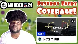 Destroy EVERY Coverage Using This Play In Madden 24! | U Trips Mini Scheme | Current Gen Dots |