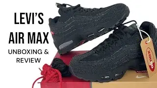 Nike x Levis Air Max 95 OG Black HM4743-001 - Review & Unboxing