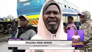Bas mar Eldoret Express otumore gi trela bang&rsquo; brek mare chot