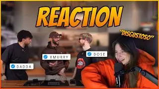 BILLYBELLA REAGISCE ALLA SMOOTHIE CHALLENGE DI DOSE, DADDA E XMURRY | *REACTION DISGUSTOSA*🤮😂