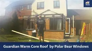Guardian Warm Core Roof (tiled conservatory roof) by Polar Bear Windows Bristol #timelapse