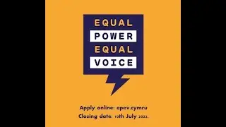 Applications for Equal Power Equal Voice now open!
