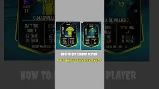 How to get LEGEND PLAYER in REAL CRICKET 24 | #RC24 #trending #viratvspak #shorts #indvspak