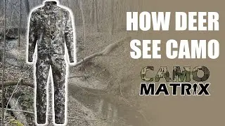 How to Choose the BEST Camo According to Deer Vision: Camo Matrix