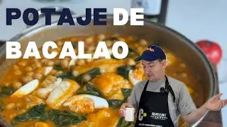 Hoy PREPARAMOS LA MEJOR RECETA de POTAJE DE BACALAO! 🐟 👌