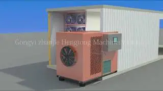 heat pump dryer machine