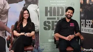 Fun  Filled Crazy Interview of Hide & Seek Movie by Anchor Anjali| Viswant| Shilpa Manjunath| POCOFY