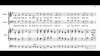 Matt Geer - Fair waved the golden corn (Light choral music, 2024)