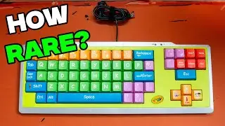 Is this the RAREST keyboard?! @CrayolaLLC