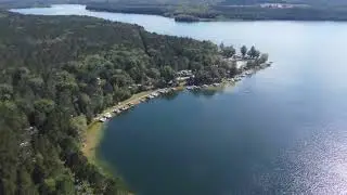 Northern Exposure Campground, Hodenpyl Dam Pond, MI