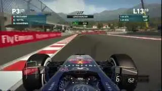PS3 - F1 2014 - Infiniti Red Bull Racing - Sebastian Vettel - Expert - Russian Grand Prix - 25% Race