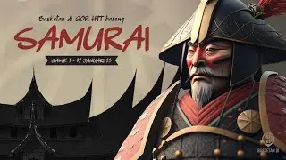 Sabtu Pagi, Waktu yang Tepat untuk Keringatan / Basketan di GOR HTT Padang Bareng Komunitas Samurai