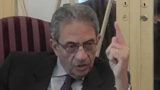 Interview with Amr Moussa - presidential frontrunner لقاء مع عمرو موسى