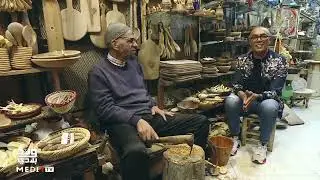 #ولاد_بلادي.. المعلم عبد اللطيف الزكزوتي، مبتكر ومبدع في فن الخشب بمراكش