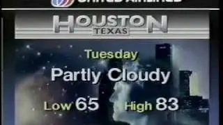 United Airlines Business Travel Forecast from The Weather Channel