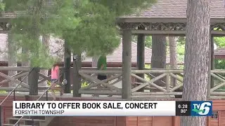 Forsyth Township Public Library to fundraise with book sale, concert