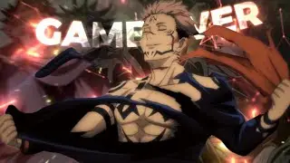 SUKUNA GAME OVER MY FIRST HINDI EDIT 🥶